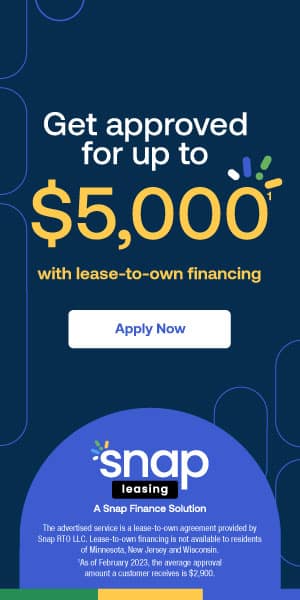 Snap Financing ad