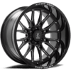 8x170 Axe Atlas 22x10 Gloss Black