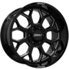 Built Offroad BT01 20x9 8x6.5 Black Milled - Image 5