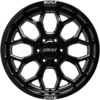 Built Offroad BT01 20x9 8x6.5 Black Milled