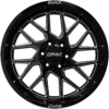 Built Offroad BT03 6x5.5/135 20x10 Black Milled