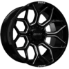 Built Offroad BT04 6x5.5/135 20x10 Black Milled - Image 4