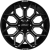 Built Offroad BT04 6x5.5/135 20x10 Black Milled