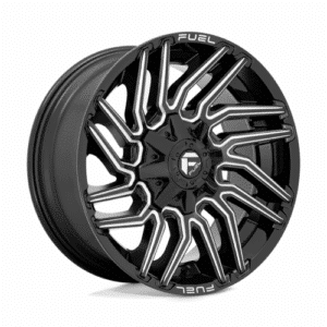 Fuel Typhoon D773 20x9 8x6.5 Black Milled