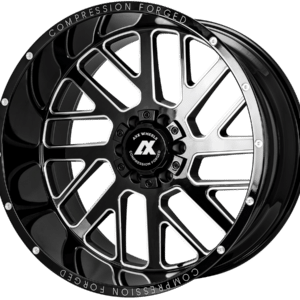 8x180 Axe AX2.0 24x14 Black Milled