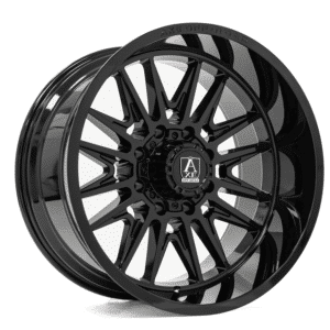 8x180 Axe Echo 20x10 Gloss Black